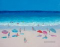 Hot Summers Day beach Child impressionism